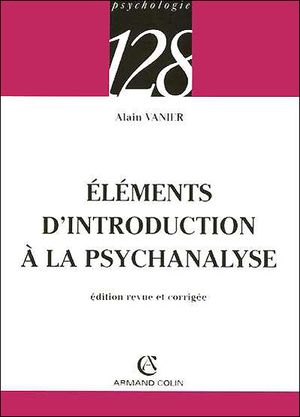 Elements d'introduction à la psychanalyse