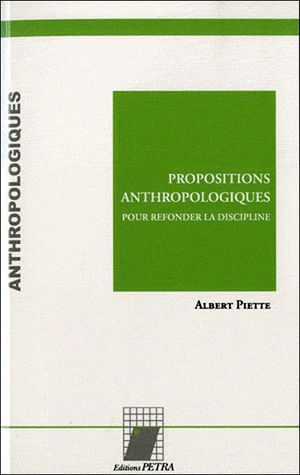 Propositions anthropologiques