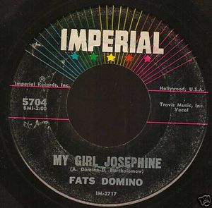 My Girl Josephine / Natural Born Lover (Single)