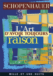 Couverture L'Art d'avoir toujours raison Couverture L'Art d'avoir toujours raison