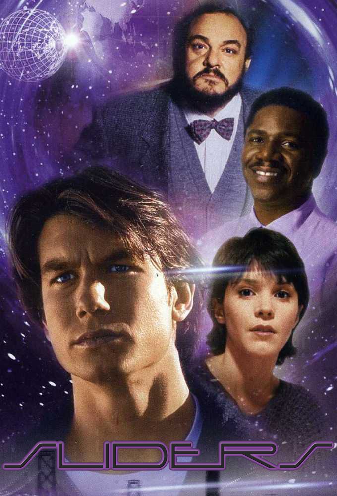 Distribution De Sliders : Les Mondes Parallèles Affiches, posters et images de Sliders, les mondes... (1995)
