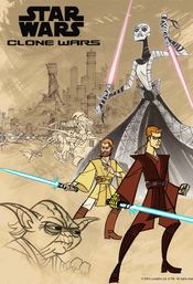 Affiche Star Wars : Clone Wars