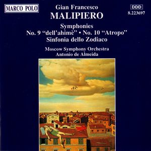 Symphonies no. 9 "dell'ahimè" / no. 10 "Atropo / Sinfonia dello Zodiaco