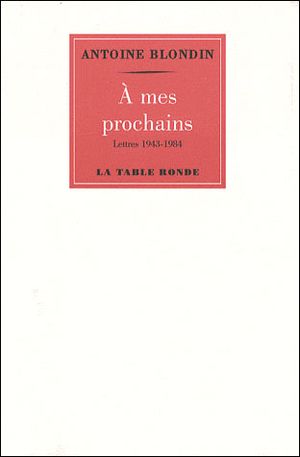 À mes prochains