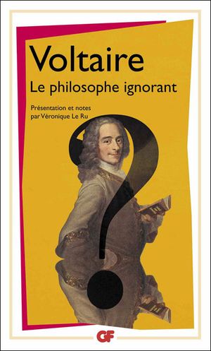 Le Philosophe ignorant