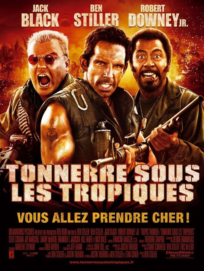 Robert Downey Jr Tonnerre Sous Les Tropiques Tonnerre sous les tropiques - Film (2008) - SensCritique