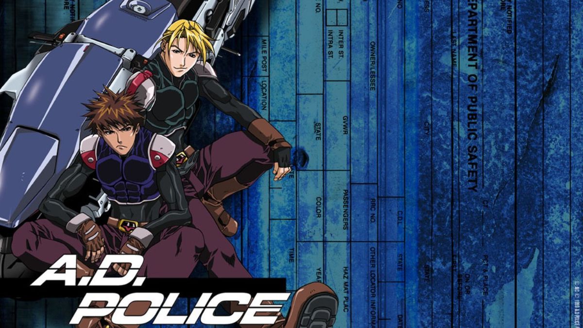 A D Police Anime Oav 1990 Senscritique