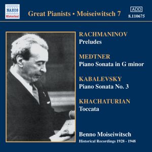 Great Pianists: Moiseiwitsch 7