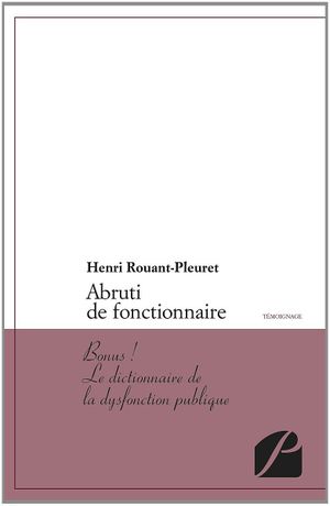 Abruti de fonctionnaire