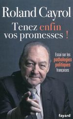 Couverture Tenez enfin vos promesses Couverture Tenez enfin vos promesses