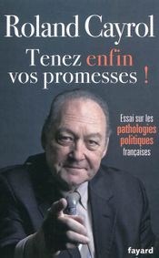 Couverture Tenez enfin vos promesses Couverture Tenez enfin vos promesses