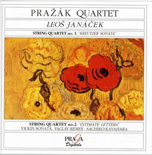 String Quartet no. 1 "Kreutzer" / String Quartet no. 2 "Intimate Letters"