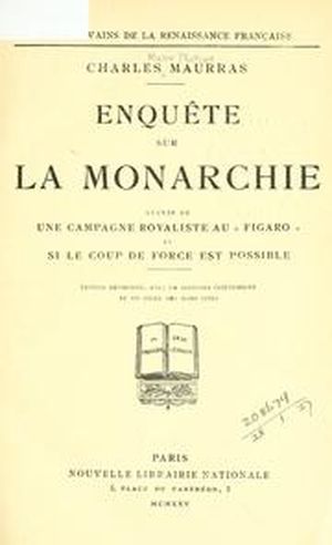 Enquête sur la monarchie