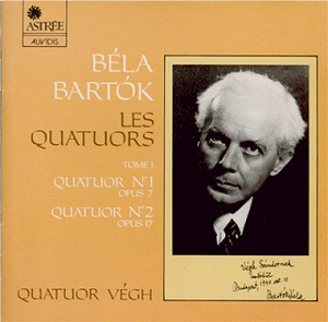 Les Quatuors, Tome I: Quatuor N°1 Opus 7 / Quatuor N°2 Opus 17