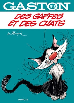 couverture Des gaffes et des chats - Gaston (Sélection), tome 1 (hors-série)