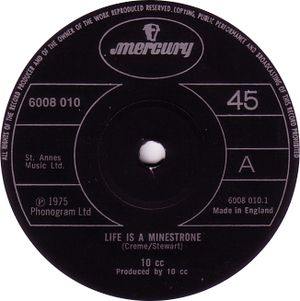 Life Is a Minestrone (Single)