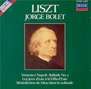 The Piano Works, Volume 6: Venezia e Napoli / Ballade no. 2 / Les jeux d'eau à la Villa d'Este / Bénédiction de Dieu dans la sol