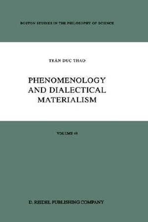Phénoménologie et Matérialisme Dialectique