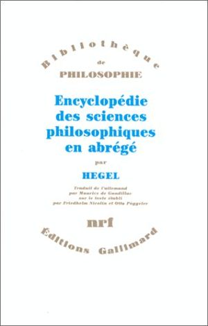 Encyclopédie des sciences philosophiques en abrégé