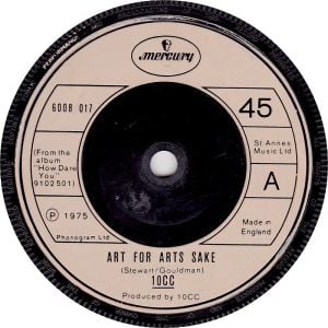 Art for Art’s Sake (Single)