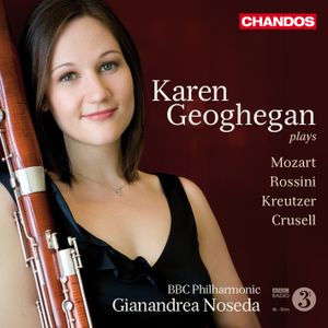 Karen Geoghegan plays Mozart, Rossini, Kreutzer, Crusell