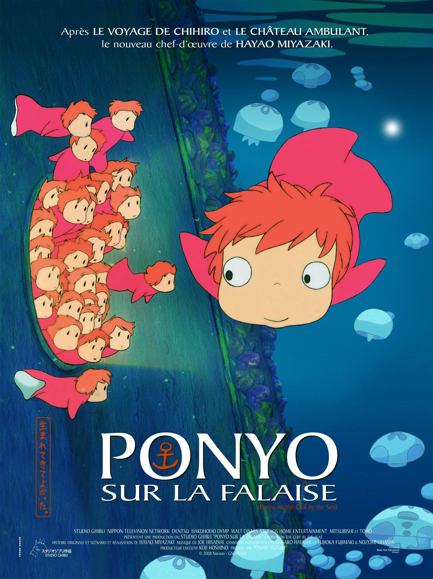 Ponyo sur la falaise - Long-métrage d&#39;animation (2008) - SensCritique