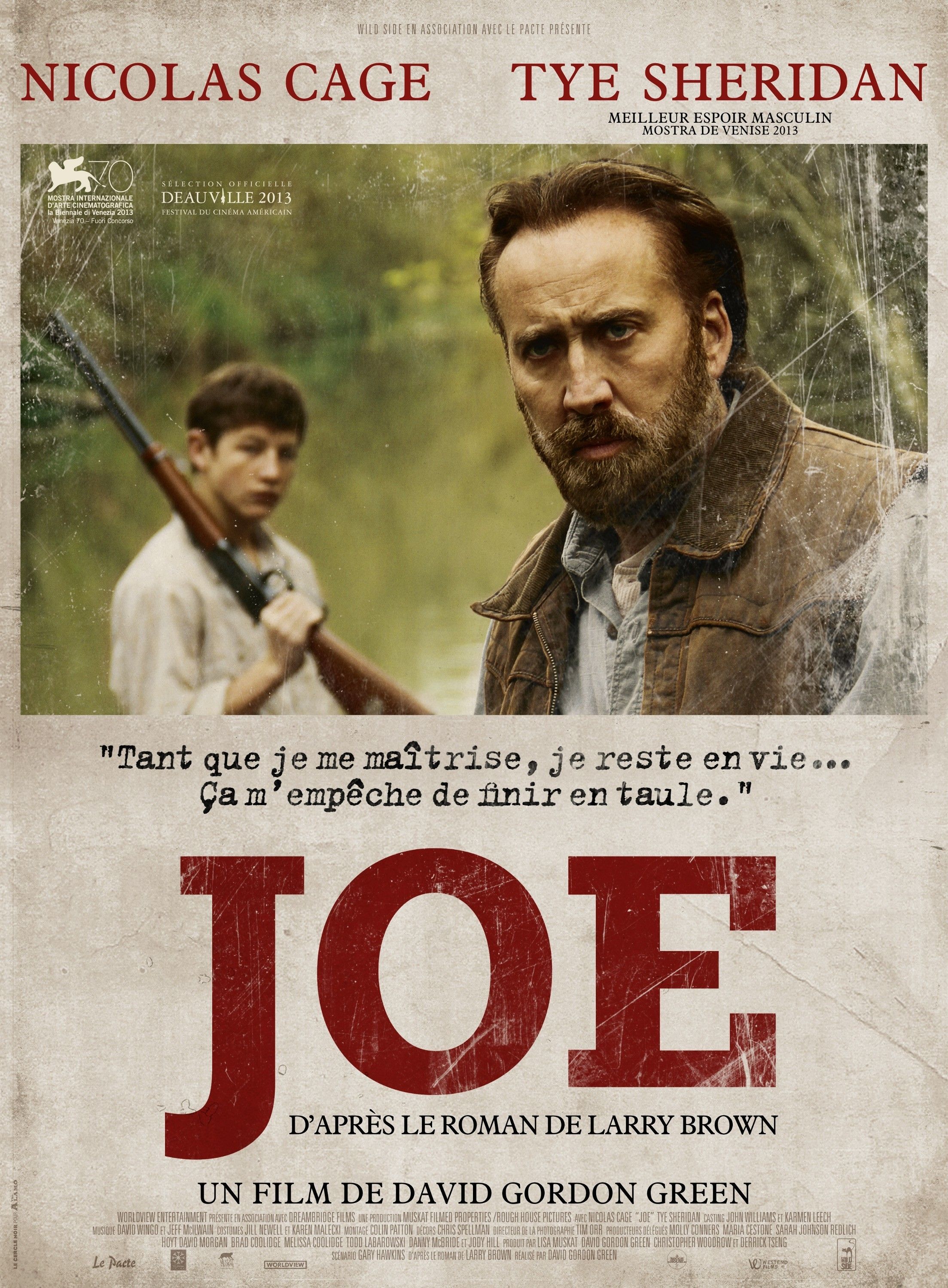 Joe Film (2013) SensCritique