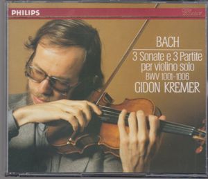 3 Sonate e 3 Partite per violino solo BWV 1001–1006