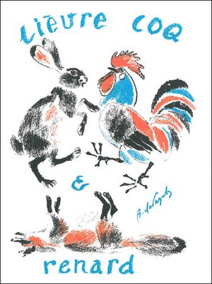 Le lapin, le coq et le renard