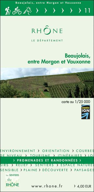 Beaujolais, entre Morgon et Vauxonne
