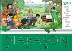 Diapason vert : 357 chants avec accords de guitare