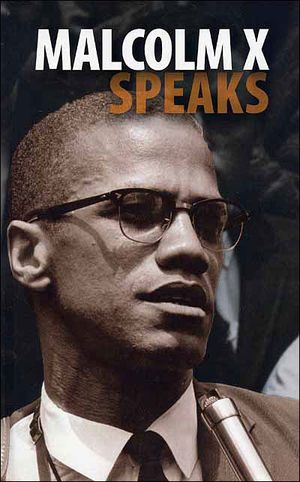 Malcolm X speaks