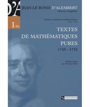 Textes de mathématiques pures