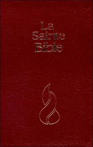 La Sainte Bible avec notes de référence