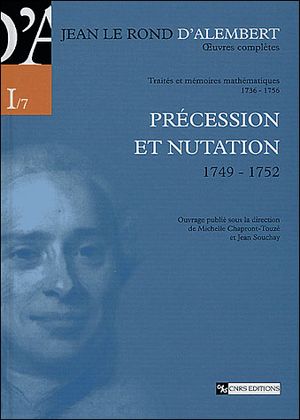 Précession et nutation 1749-1752
