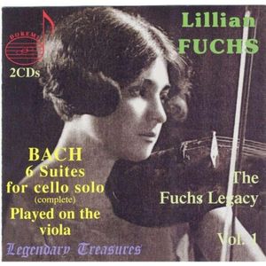 The Fuchs legacy, Volume 1: 6 Suites for Cello Solo played on the Viola