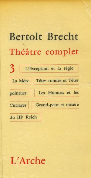 Théâtre complet 3