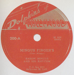 Mingus Finger's / These Foolish Things Remind Me of You (Single)