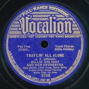Trav'lin' All Alone / (I Got a Man, Crazy for Me) He's Funny That Way (Single)