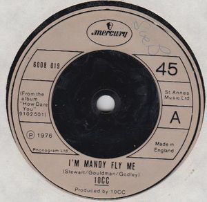 I'm Mandy Fly Me (Single)