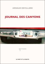 Couverture Journal des canyons Couverture Journal des canyons