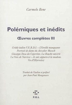 Oeuvre complètes