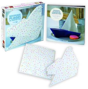 Coffret nouveaux pliages de serviettes