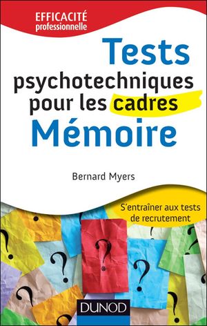 Tests psychotechniques de mémoire