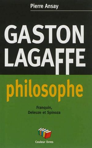 Gaston Lagaffe philosophe, petit traité sur la philosophie de la résistance