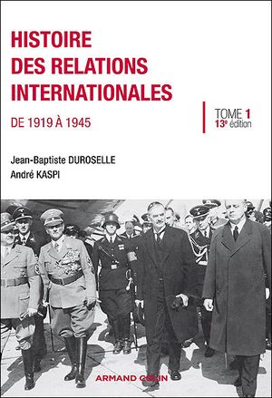 Histoire des relations internationales de 1919 à 1945