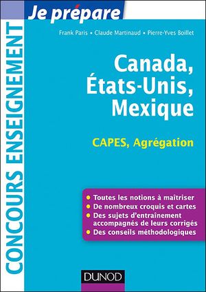 Canada, Etats-Unis, Mexique : Capes-Agrégation géographie