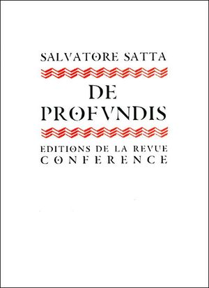 De profundis