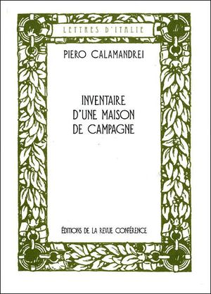 Inventaire d'une maison de campagne