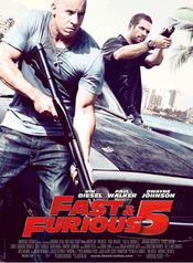 Affiche Fast & Furious 5